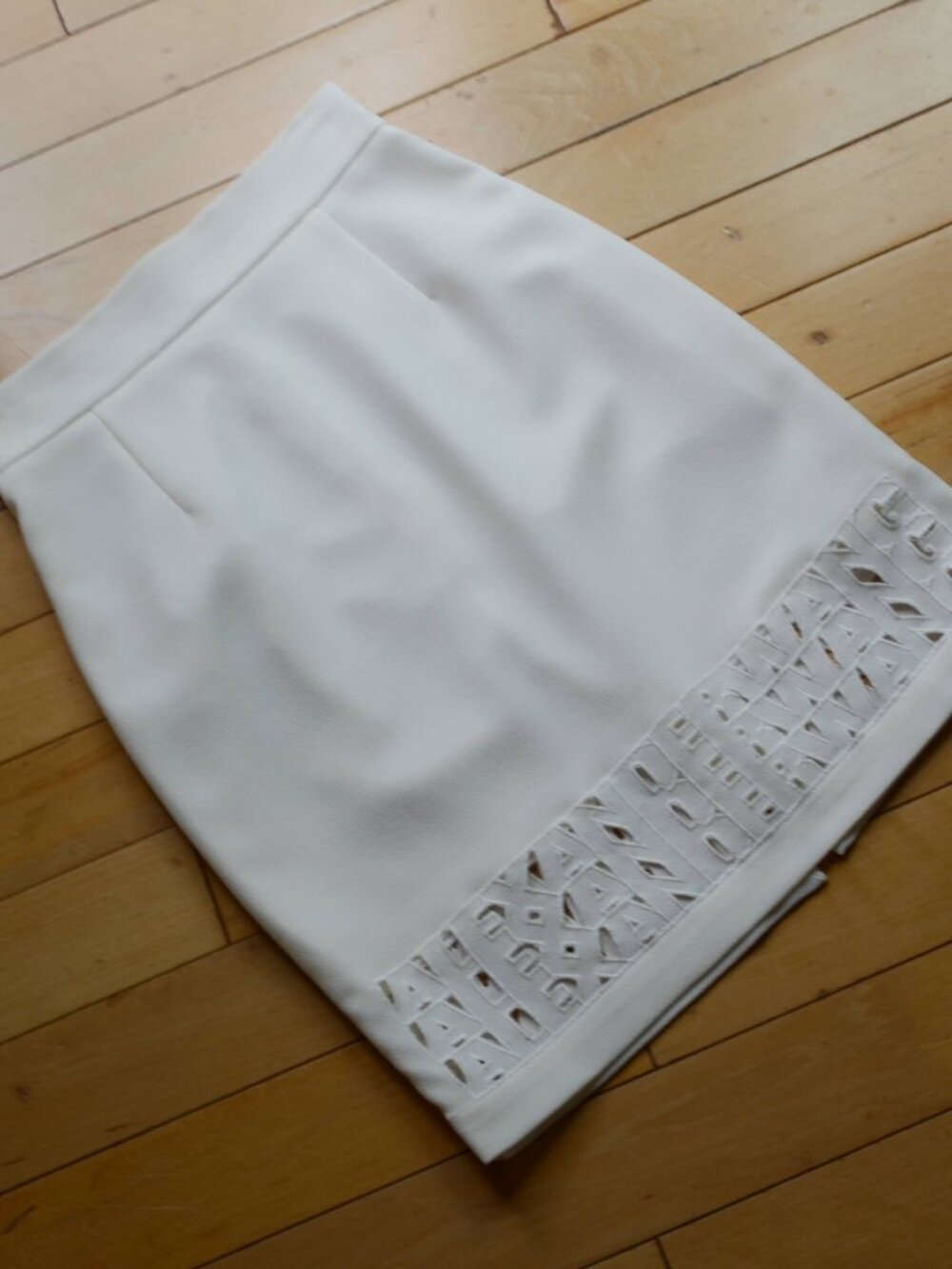 Alexander Wang Laser Cut Pencil Skirt Size 2 US - Picture 3 of 11